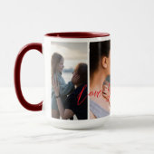 Love You Mom Thank You Photo マグカップ (左)