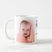 Love You Mommyカスタム2 Photo Cute Mother's Day コーヒーマグカップ (左)