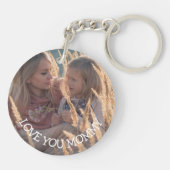 Love you Mommy、写真 キーホルダー (裏面)