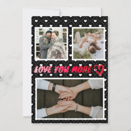 Love You More写真カスタムと詩 シーズンカード