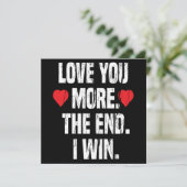 Love You More最後に私は彼の彼女のバレンタインの贈り物を勝つ 招待状 (スタンド正面)