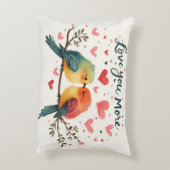 Love You More – 心のこもった枕 アクセントクッション (裏面(縦))