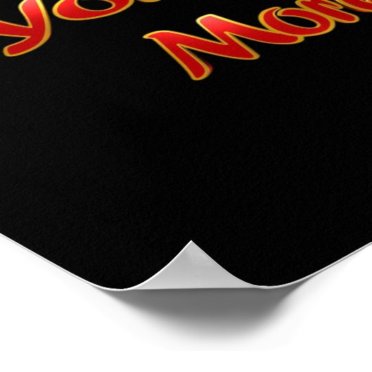 Love You More Balanced Visual Design  ポスター (角)