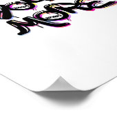 Love You More Clean Modern Design  ポスター (角)