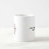 Love You More Clean Typography  コーヒーマグカップ (中央)