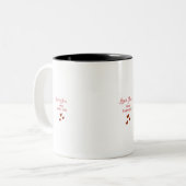 Love you More Every Day Mug ツートーンマグカップ (正面左)