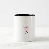 Love you More Every Day Mug ツートーンマグカップ (中央)