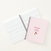 Love You More Every Day Notebook ノートブック (内部)