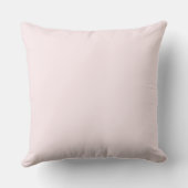 Love You More Every Day Throw Pillow クッション (裏面)
