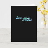 Love You More Expressive Art  カード (黄色い花)