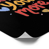 Love You More Expressive Art  ポスター (角)