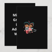 Love You More Graphic Minimal Design  シーズンカード (正面/裏面)