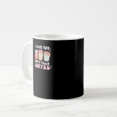 Love You More Minimal Design コーヒーマグカップ (正面左)