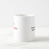 Love You More Minimal Design  コーヒーマグカップ (中央)