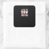 Love You More Minimal Design  スクエアシール (バッグ)