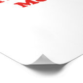 Love You More Minimal Design  ポスター (角)