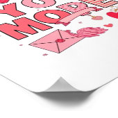 Love You More Polished Love Design  ポスター (角)