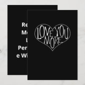 Love You More Refined Aesthetic  シーズンカード (正面/裏面)