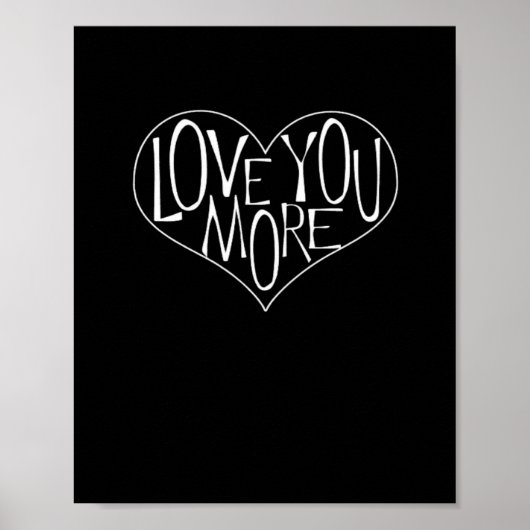 Love You More Refined Aesthetic  ポスター (正面)
