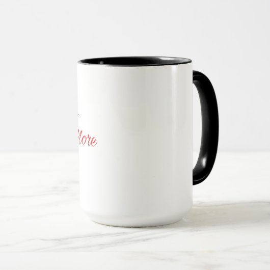 Love You More – Romantic Birds Mug マグカップ (正面右)