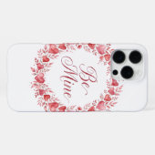 Love You More Roses iPhone 16 Pro Max Case iPhoneケース (裏面横)