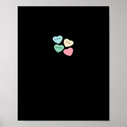 Love You More Signature Design ポスター (正面)