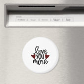 Love You More Sincere Minimal Design  マグネット (インサイチュ (食洗機))