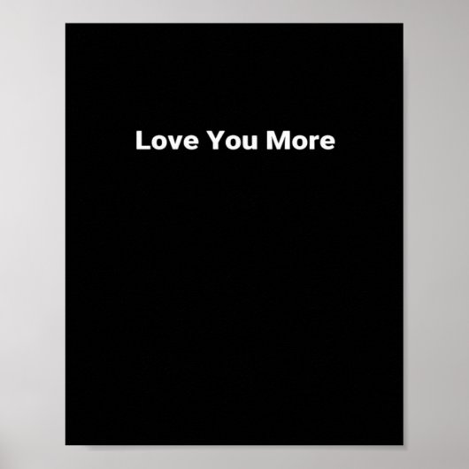 Love You More Sleek Contemporary Look  ポスター (正面)
