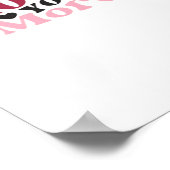 Love You More Subtle Detail Design  ポスター (角)