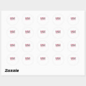 Love You More Subtle Detail Design  ラウンドシール (シート)