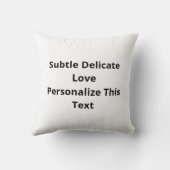 Love You More Subtle Detail Style  クッション (裏面)