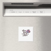 Love You More Than Coffee Cute Romantic Style  マグネット (インサイチュ (食洗機))