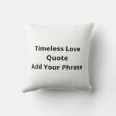 Love You More Timeless Appeal Style  クッション (裏面)