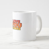Love You More Timeless Classic Style  ジャンボコーヒーマグカップ (正面右)
