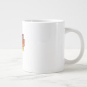 Love You More Timeless Classic Style  ジャンボコーヒーマグカップ (右)
