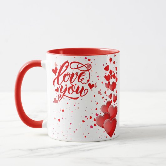 Love You Mug マグカップ (左)