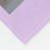 Love You Nana 4 photo Purple フリースブランケット (角)