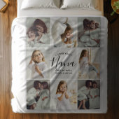 Love You Nana 8-Photo フリースブランケット