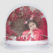 Love You Nana Simple Script Modern 2 Photo (正面)