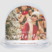 Love You Nana Simple Script Modern 2 Photo (裏面)