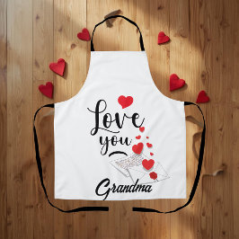 Love You Personalized Apron エプロン