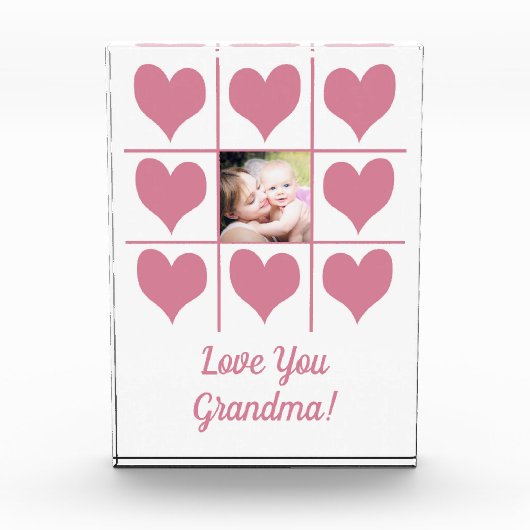 Love You Photo & PinkハートPhoto Block フォトブロック (正面)