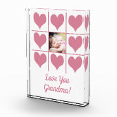 Love You Photo & PinkハートPhoto Block フォトブロック (右)
