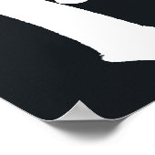 LOVE YOU Pumpkin写真カスタム – 黒いポスター ポスター (角)