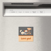 Love You puppy’s  マグネット (インサイチュ (食洗機))