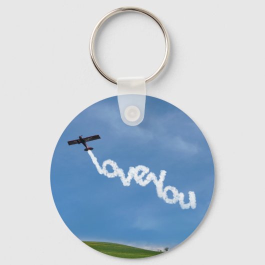 Love You Skywriting キーホルダー (正面)
