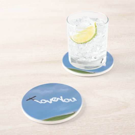 Love You Skywriting コースター (側面)