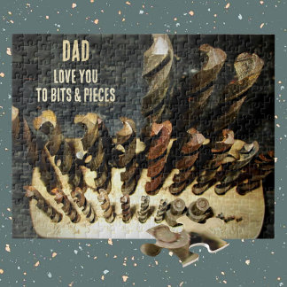 Love You to Bits and Pieces Workshop Drill Bits ジグソーパズル