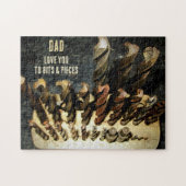 Love You to Bits and Pieces Workshop Drill Bits ジグソーパズル (横)