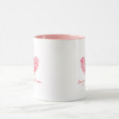 Love you to pieces  マグカップ (中央)